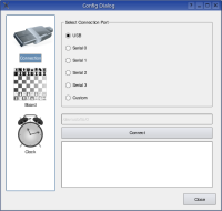 Screenshot of the Qt 4.1 configuration dialog